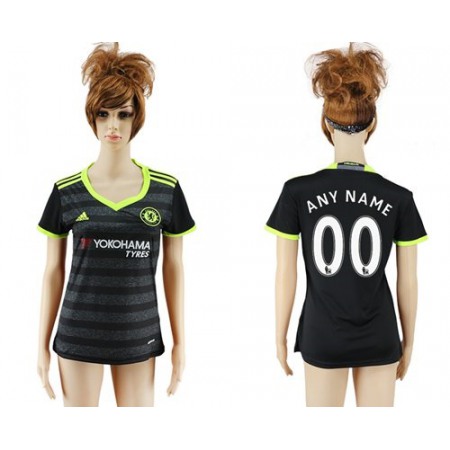 Women's Chelsea Personalized Away Soccer Club Jersey