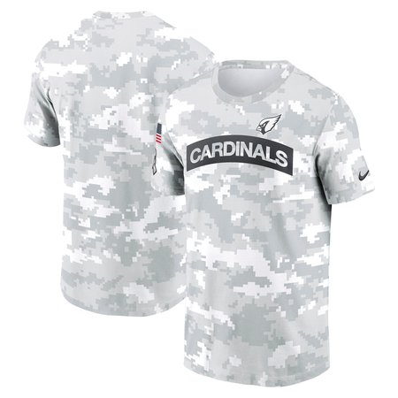 Men's Arizona Cardinals Nike Arctic Camo 2024 Salute To Service Performance T-Shirt