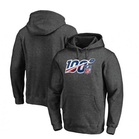 Men's NFL 100th Season Grey Pullover Hoodie