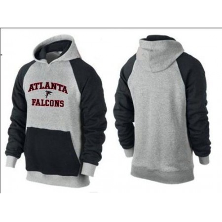 Atlanta Falcons Heart & Soul Pullover Hoodie Grey & Black