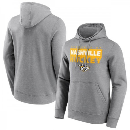 Men's Nashville Predators Grey Gain Ground Hoodie