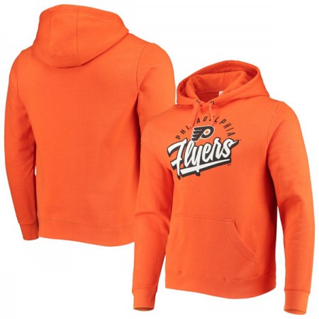 Men's Philadelphia Flyers Orange Script Wordmark Hoodie