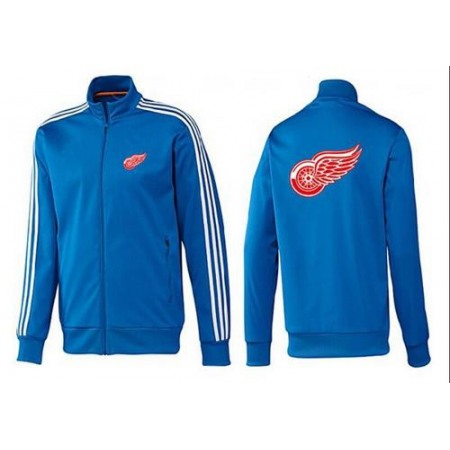 NHL Detroit Red Wings Zip Jackets Blue-2