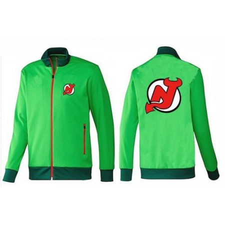 NHL New Jersey Devils Zip Jackets Green